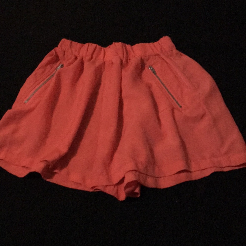 Hot pink shorts